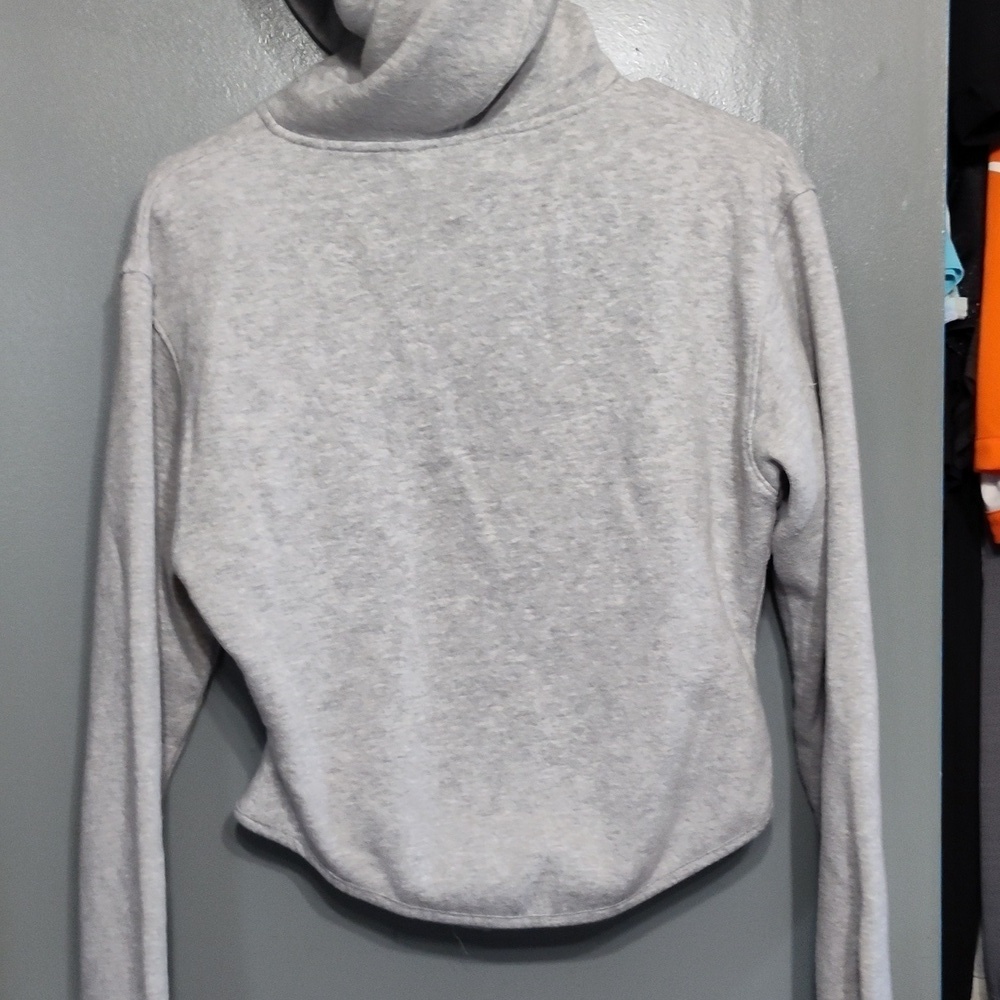 Missguided  Corset Hoodie Gray size 2 - Picture 3 of 6